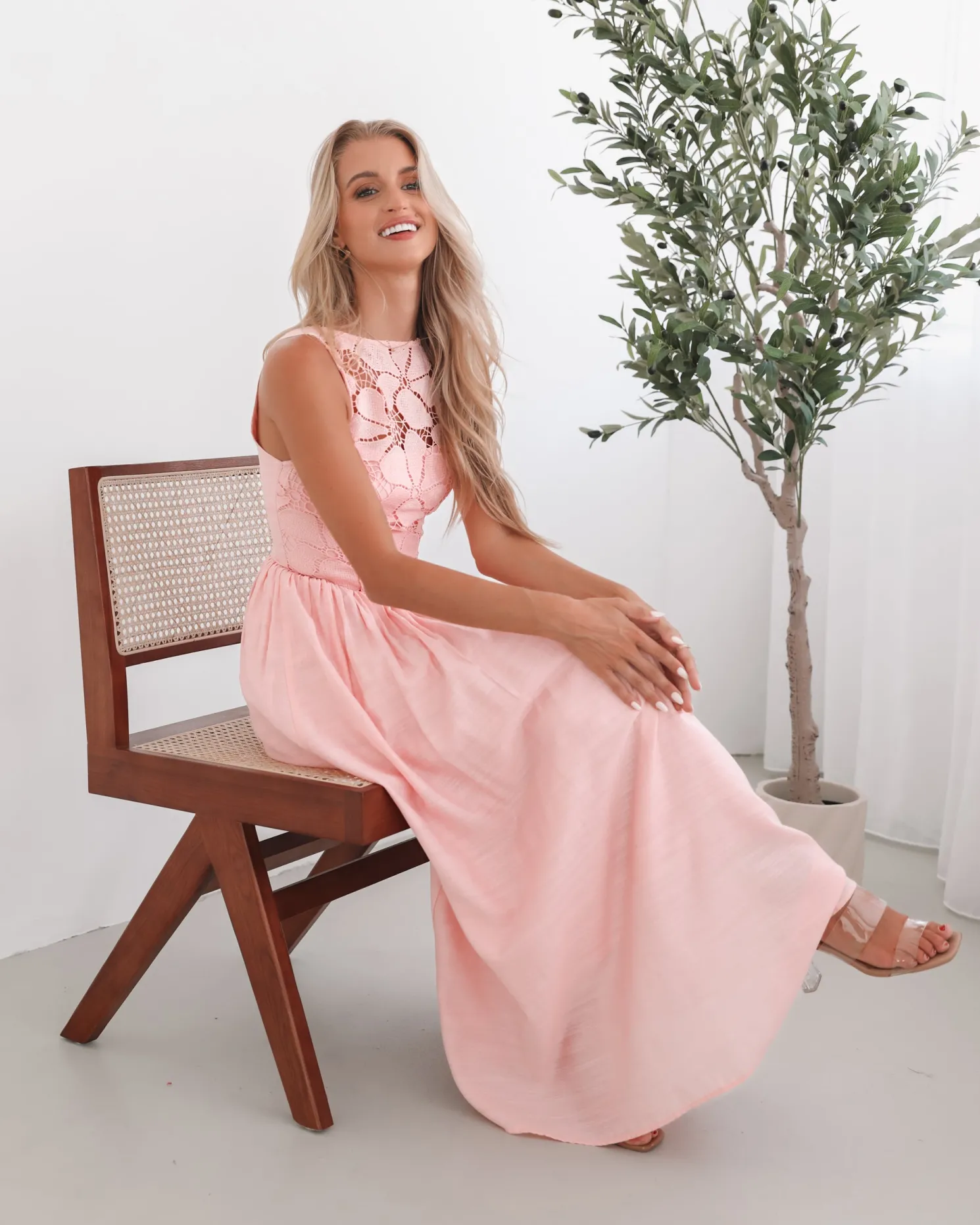 Contessa Dress - Pink
