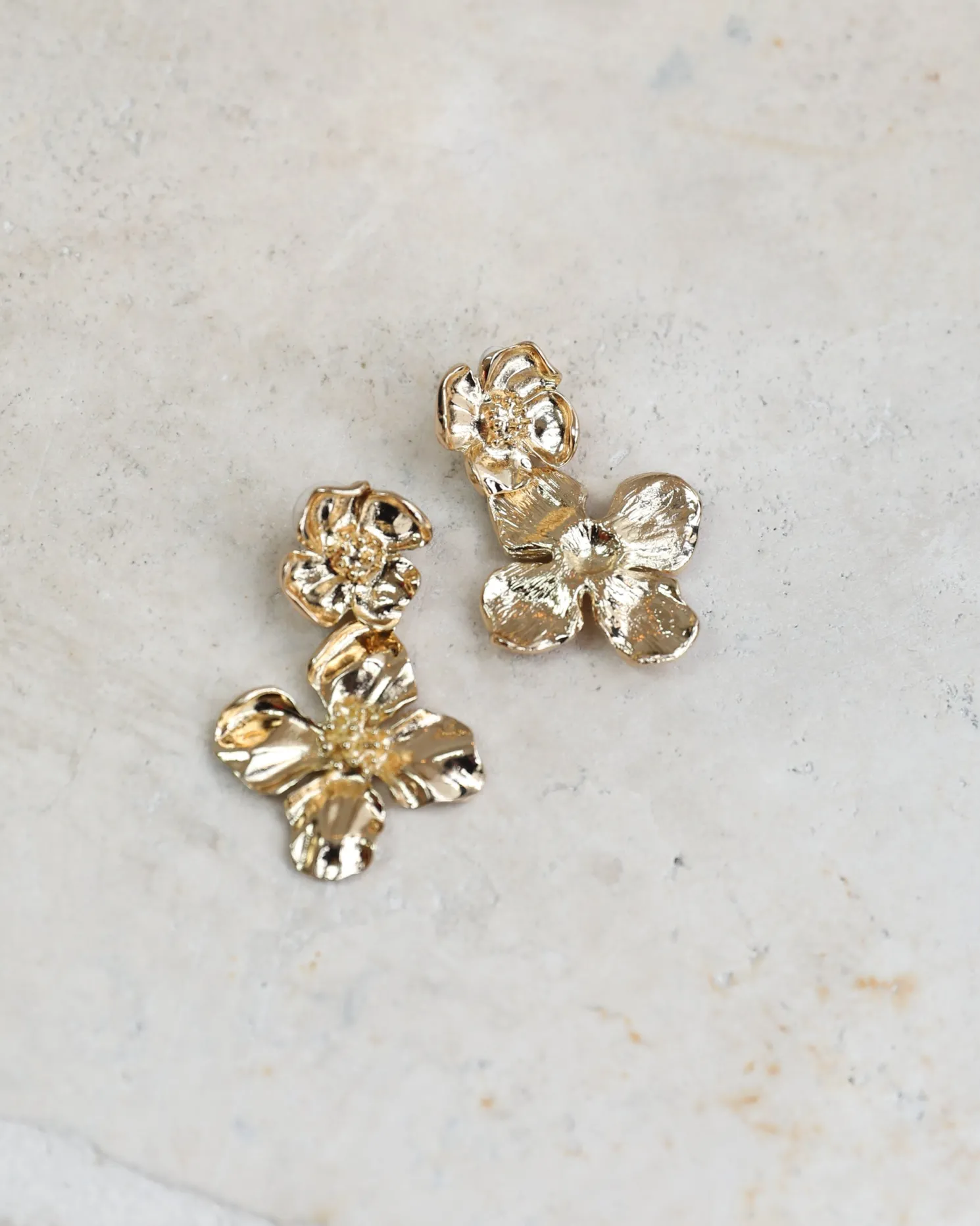 Halinda Earrings - Gold