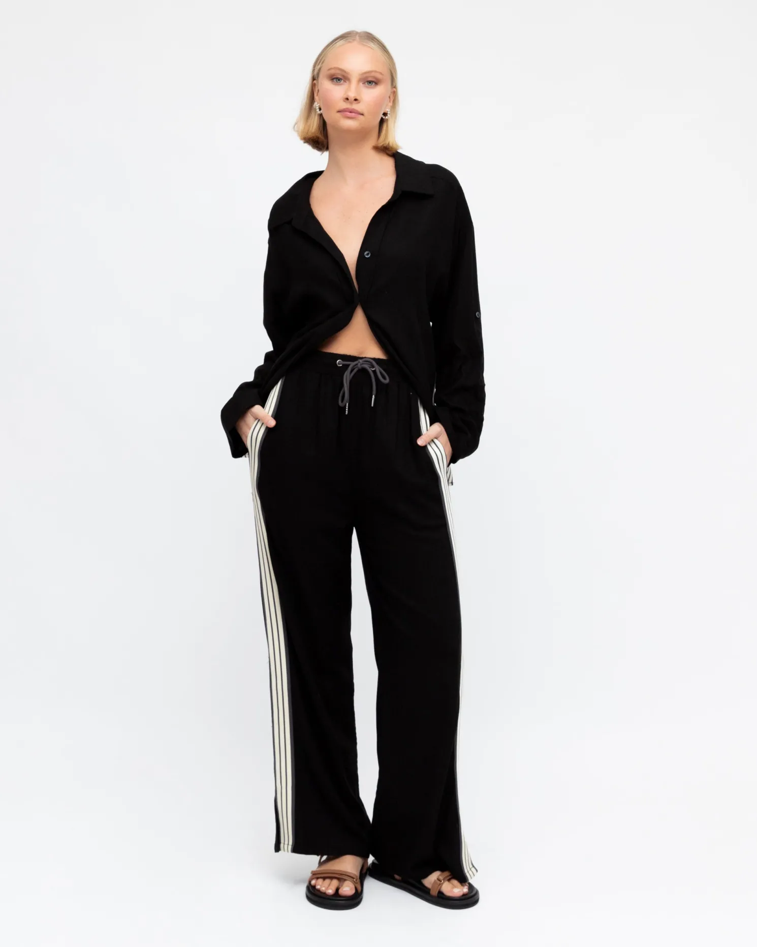 Iverie Pants - Black Multi