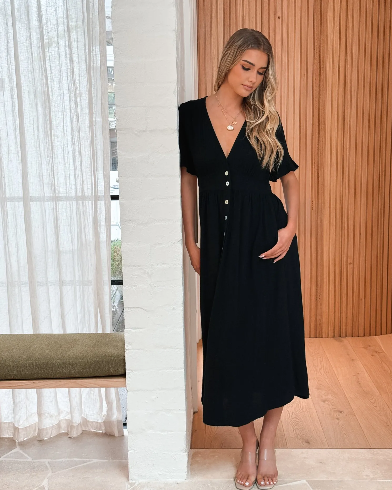 Korbela Dress - Black