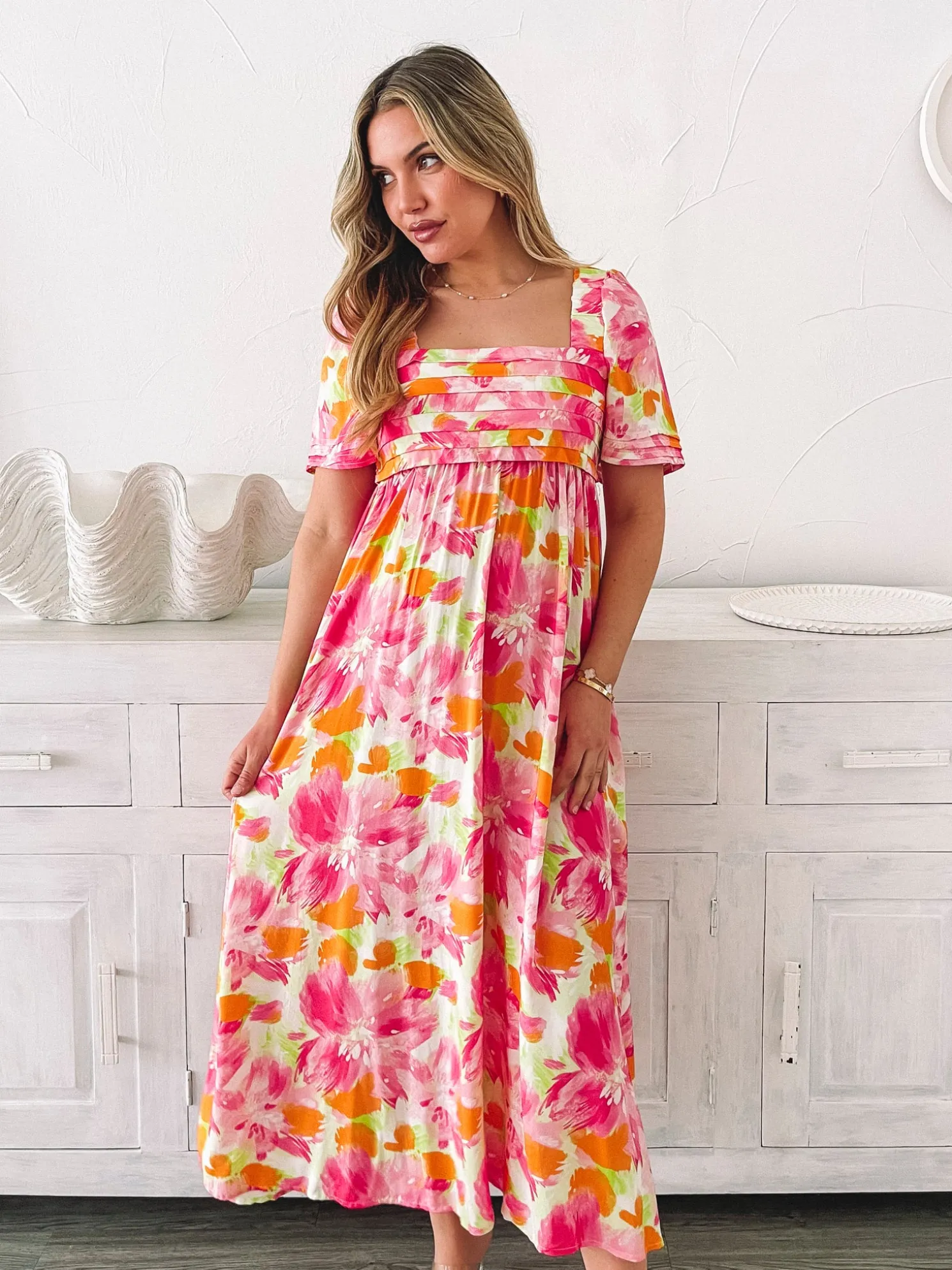 Lanna Dress - Cherry Blossom