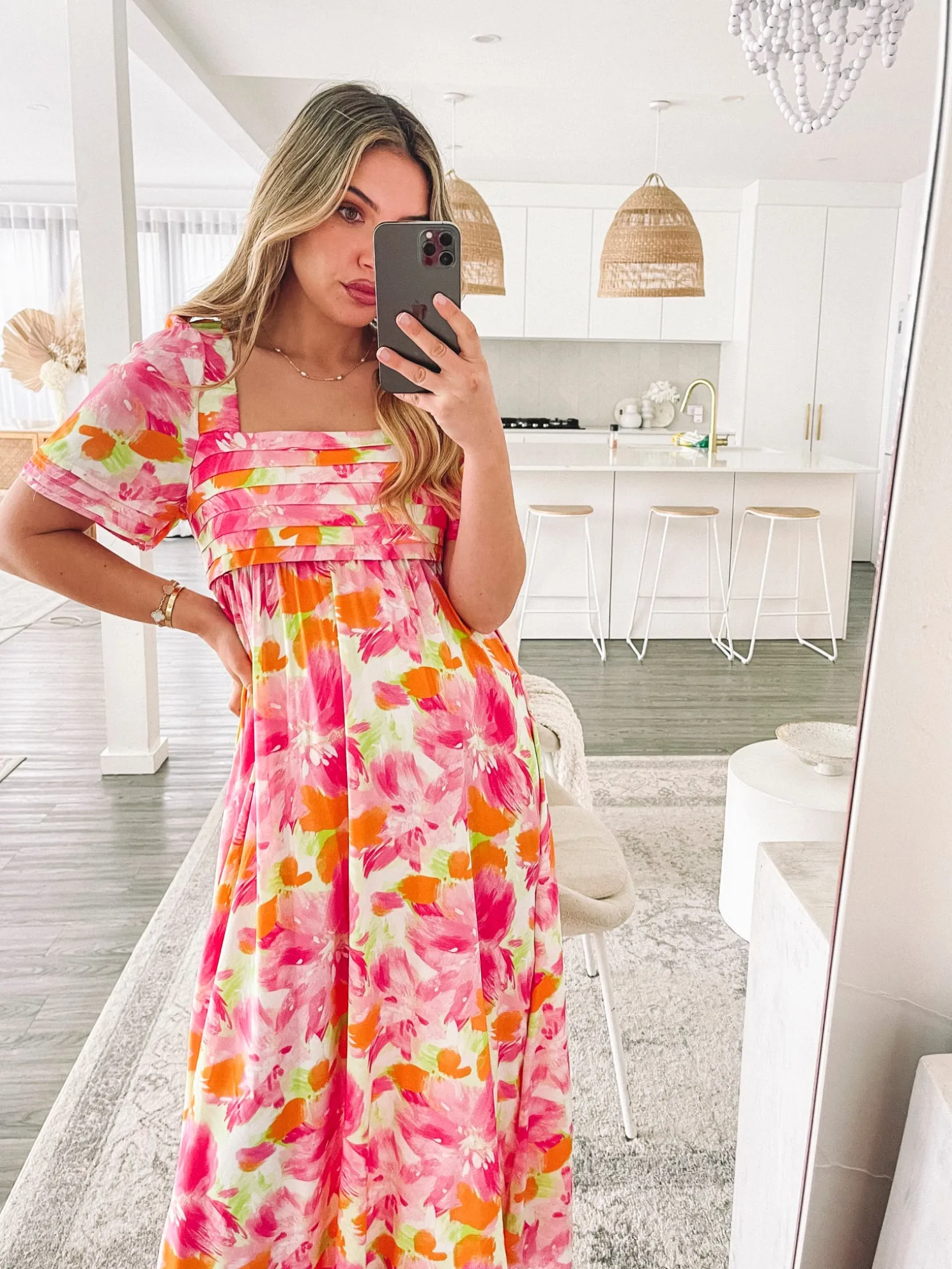 Lanna Dress - Cherry Blossom