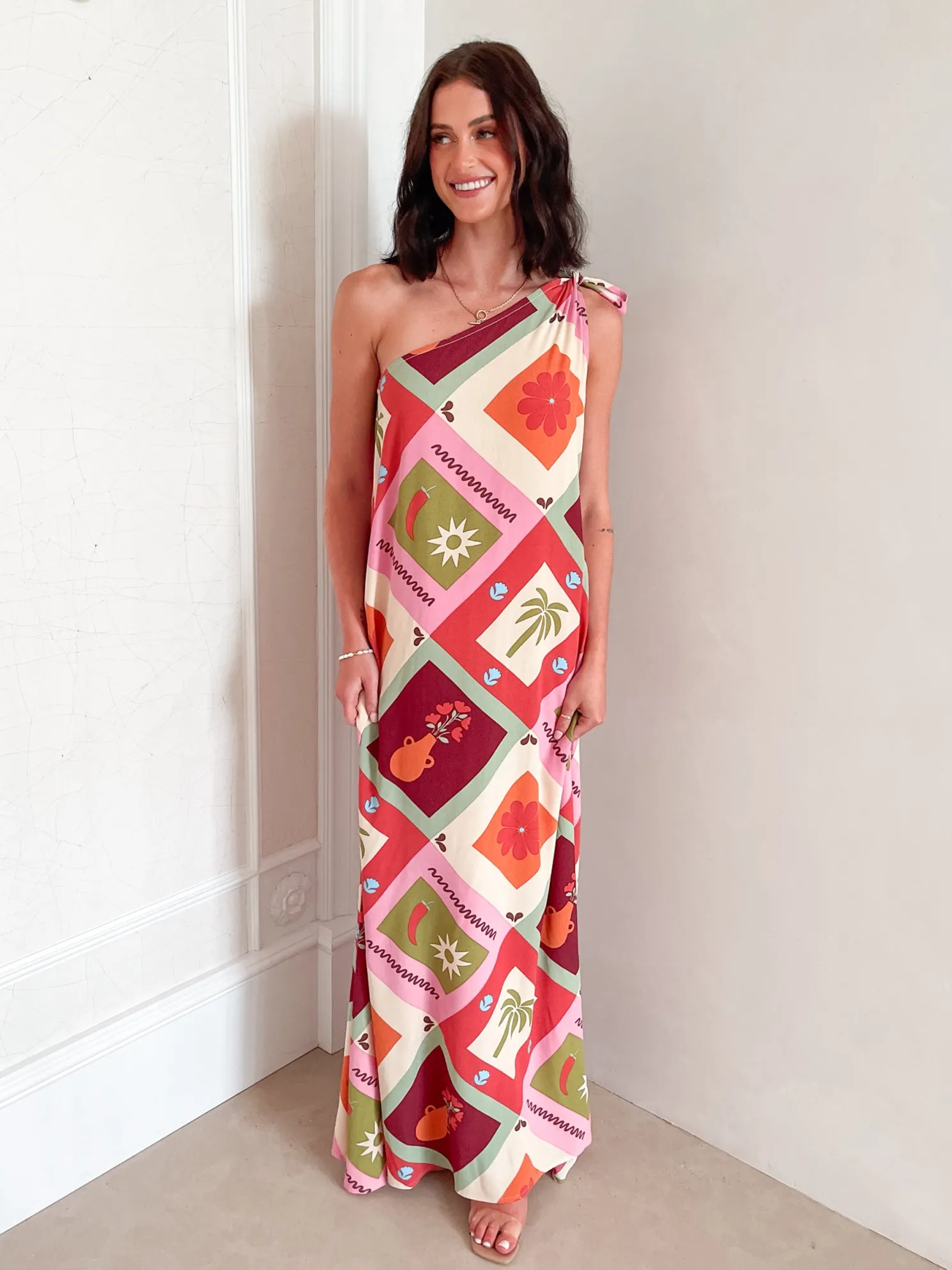 Lyzel Dress - Multi Print