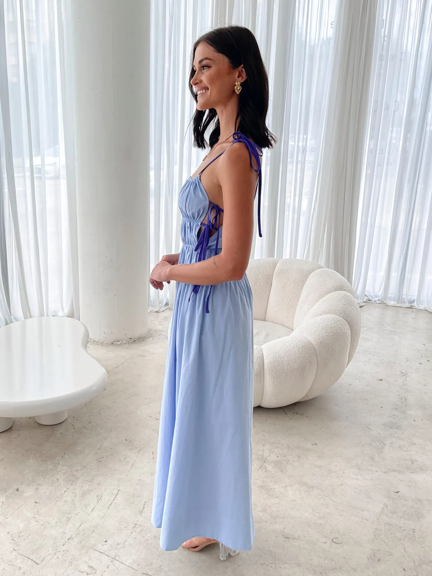 Marzeline Dress - Blue Multi