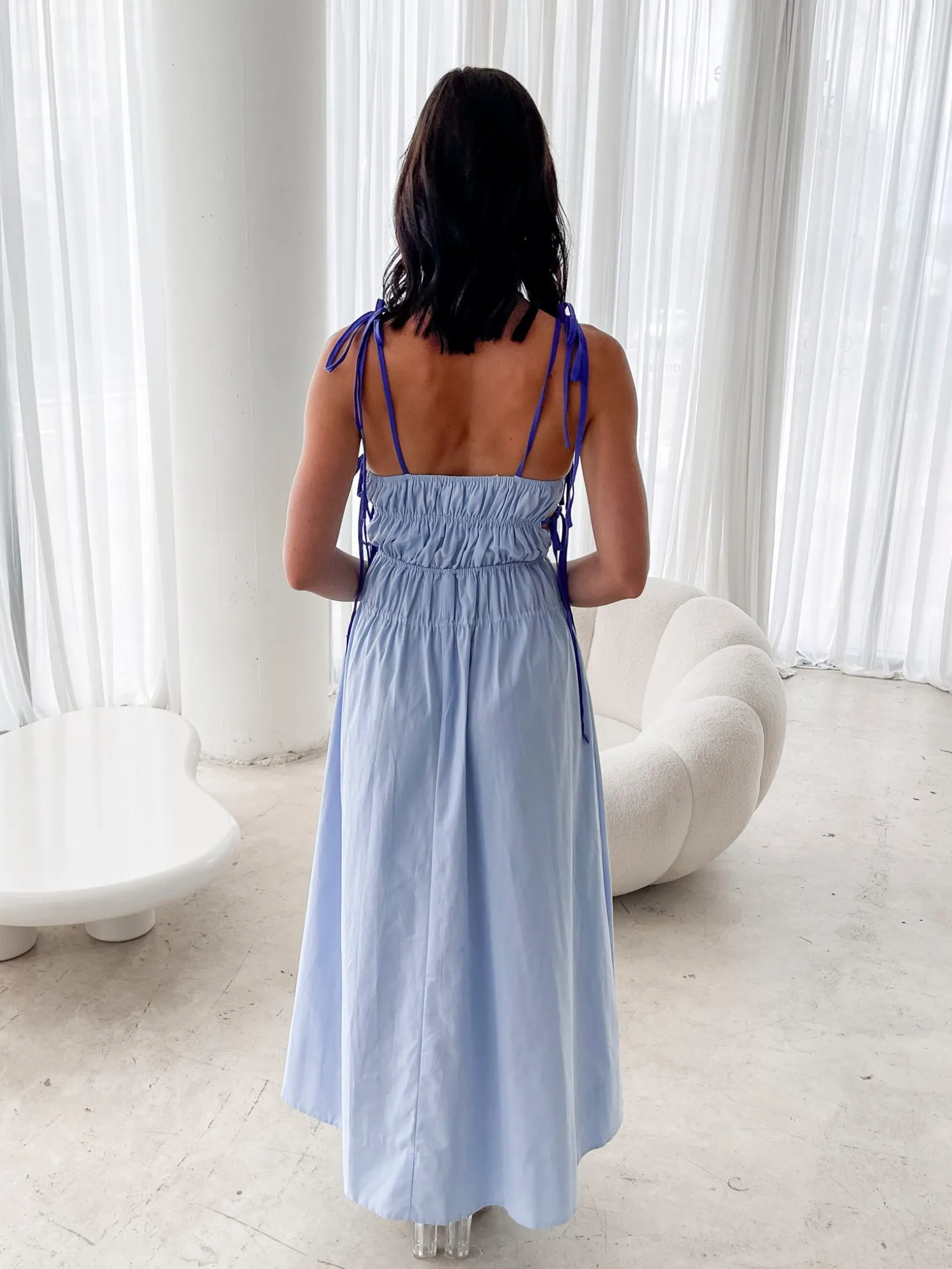 Marzeline Dress - Blue Multi