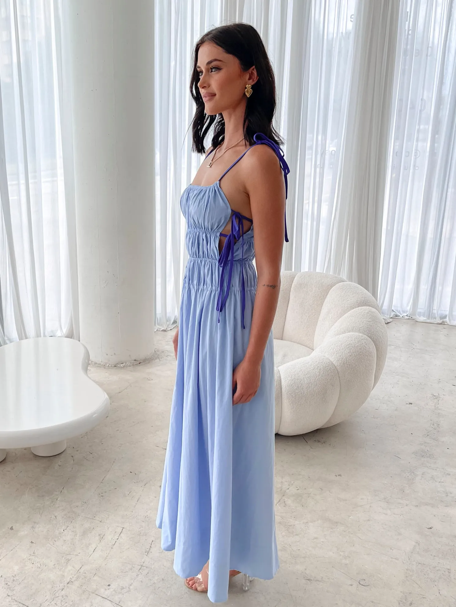 Marzeline Dress - Blue Multi