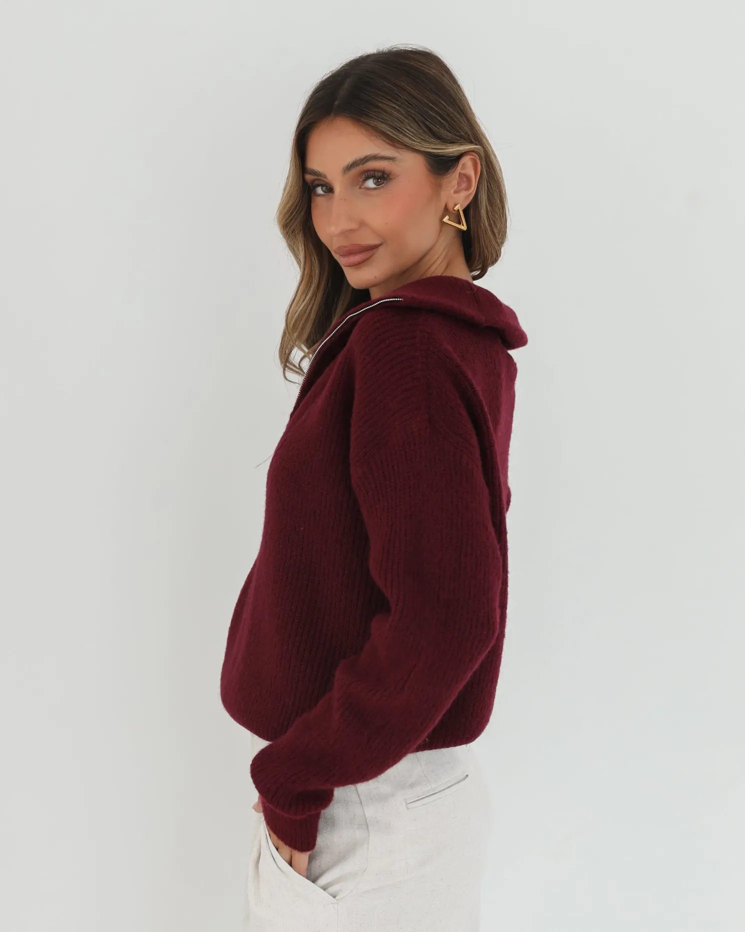 Merete Knit - Bordeaux