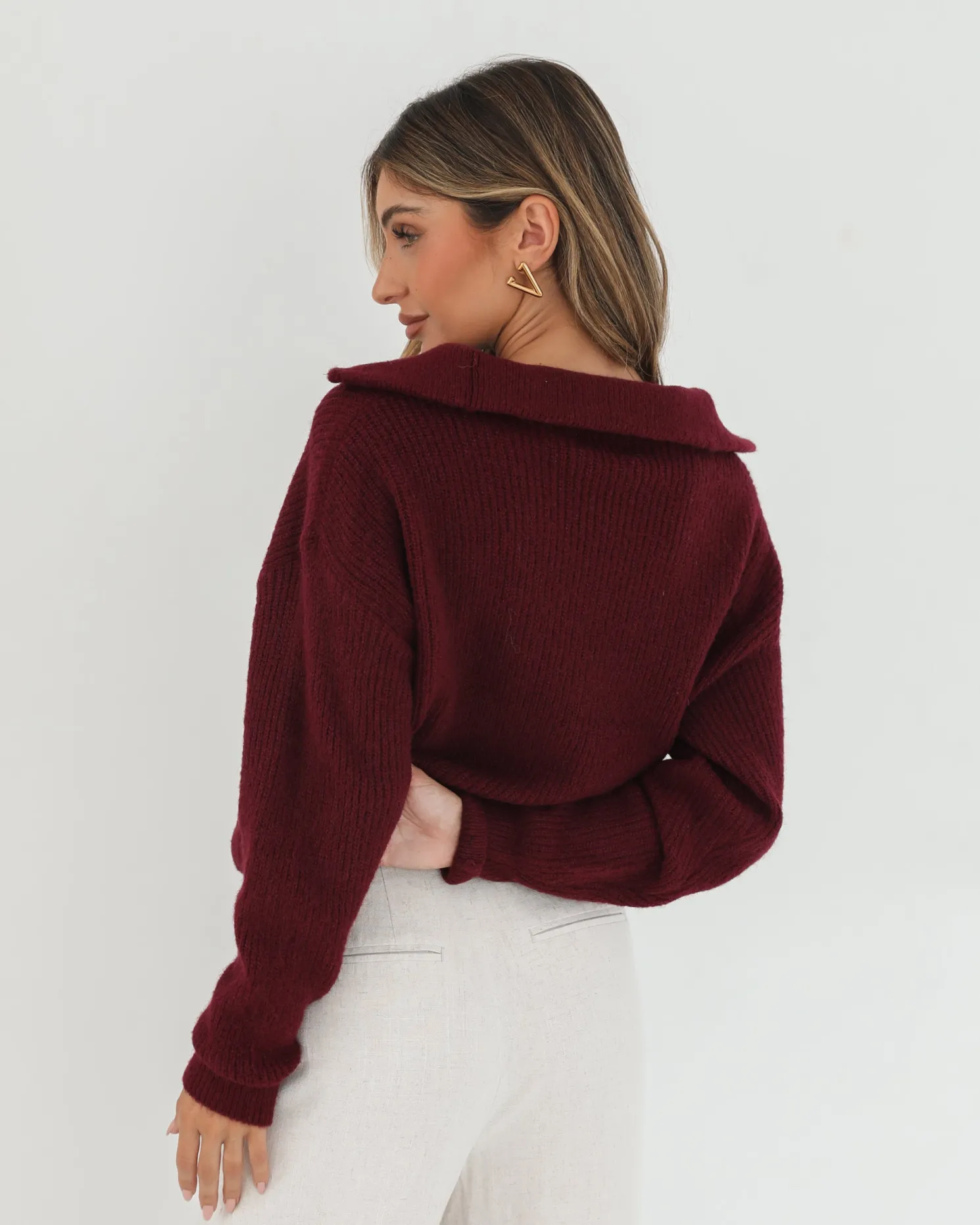 Merete Knit - Bordeaux