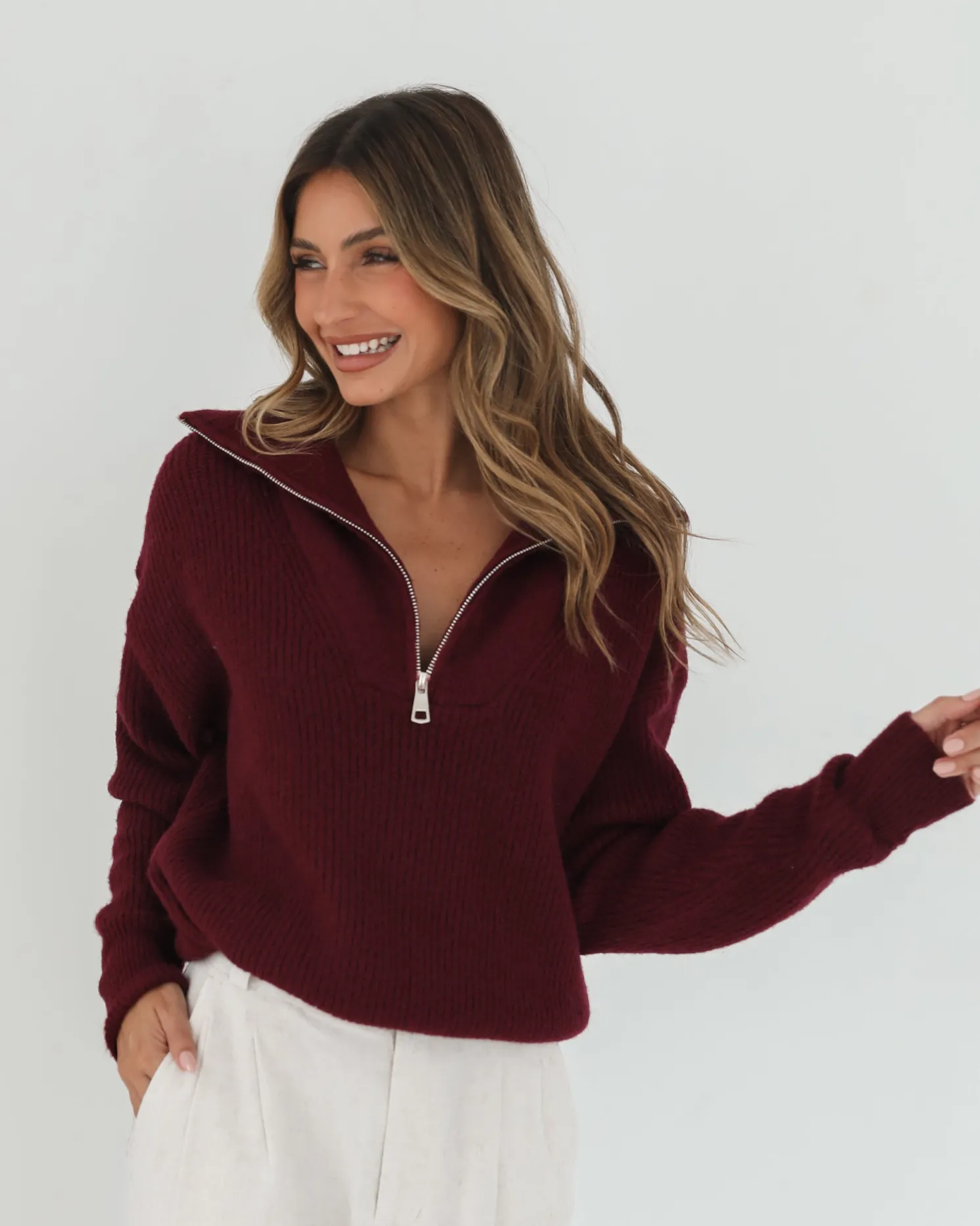 Merete Knit - Bordeaux