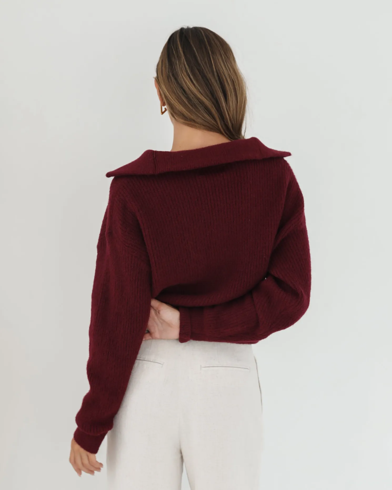 Merete Knit - Bordeaux