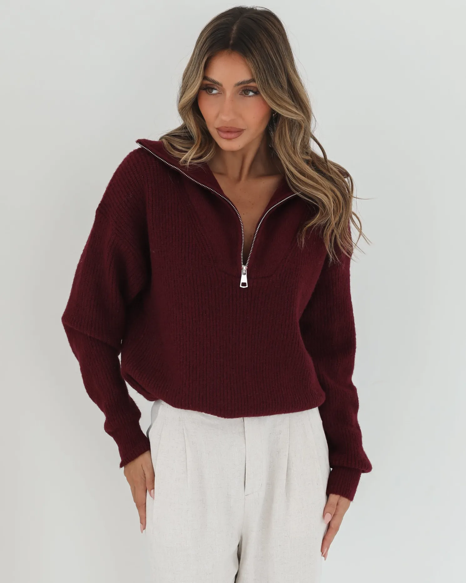 Merete Knit - Bordeaux