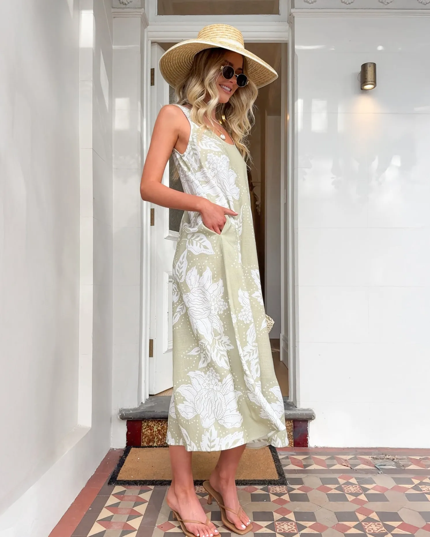 Noerele Dress - Light Khaki