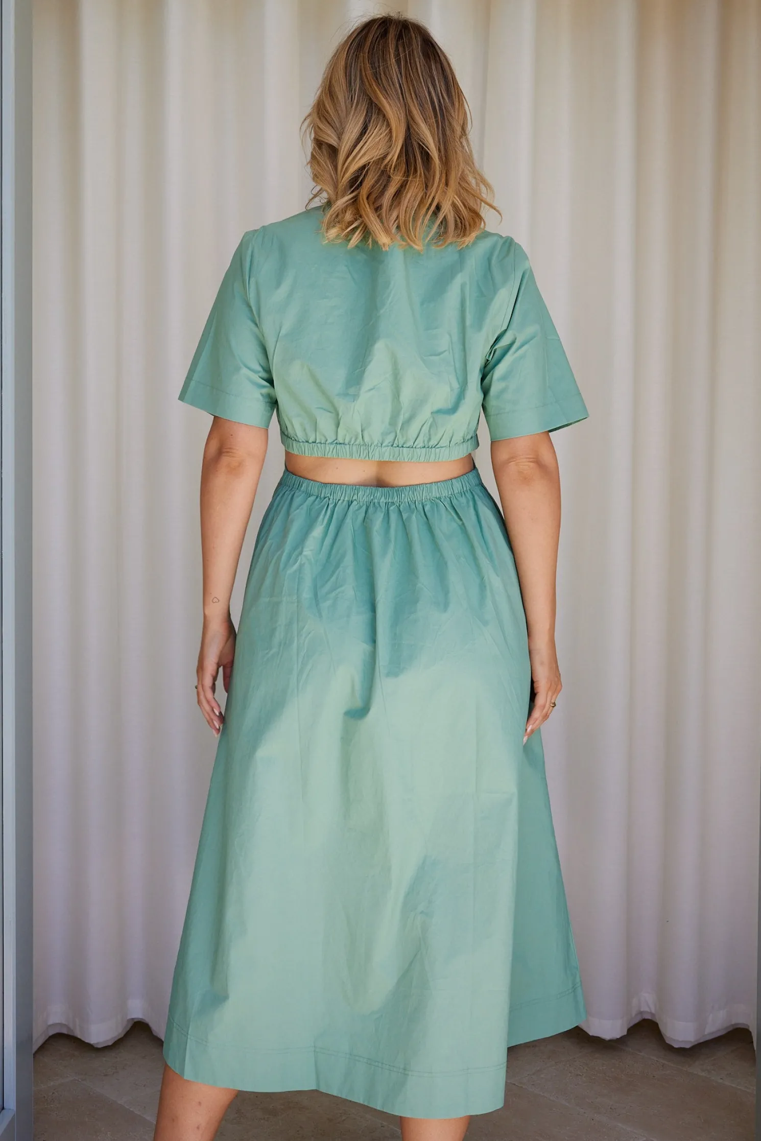 Rashka Dress - Sage