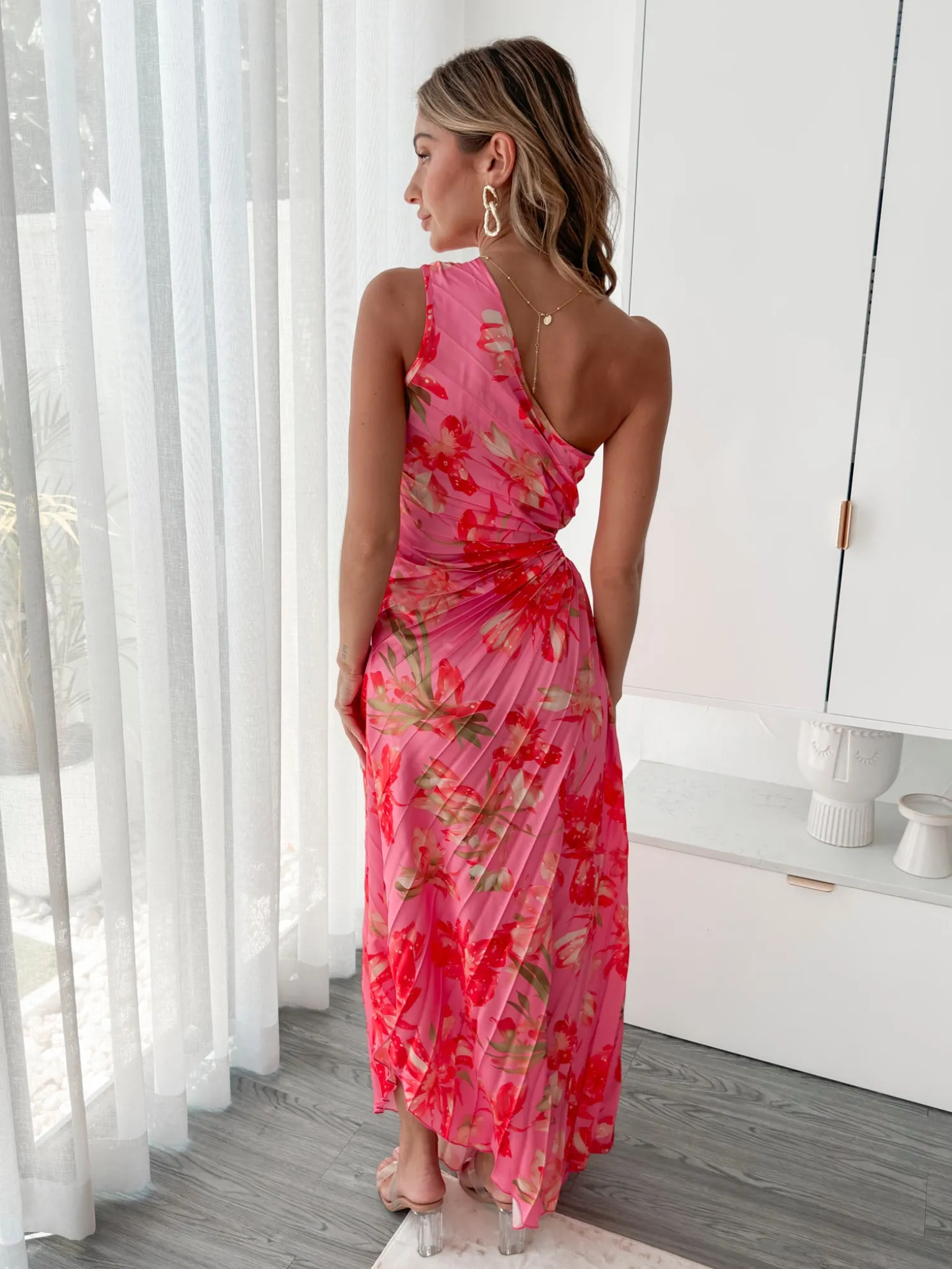 Selestia Dress - Pink Floral