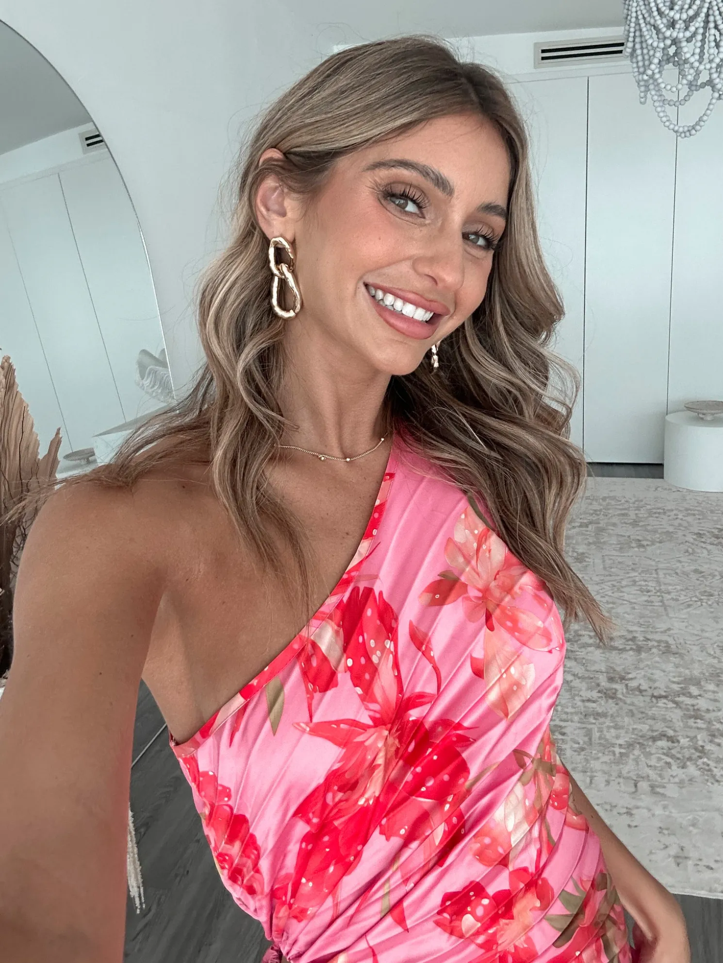 Selestia Dress - Pink Floral