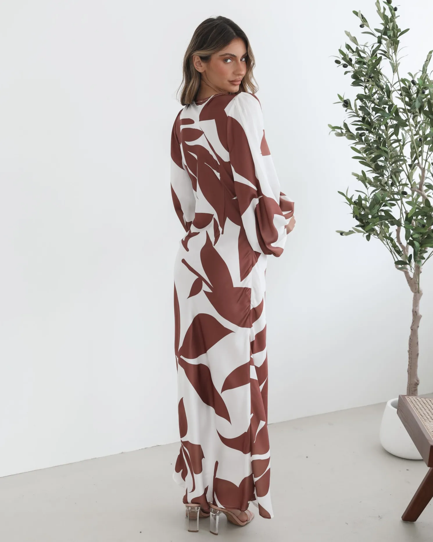 Surendra Dress - White Print