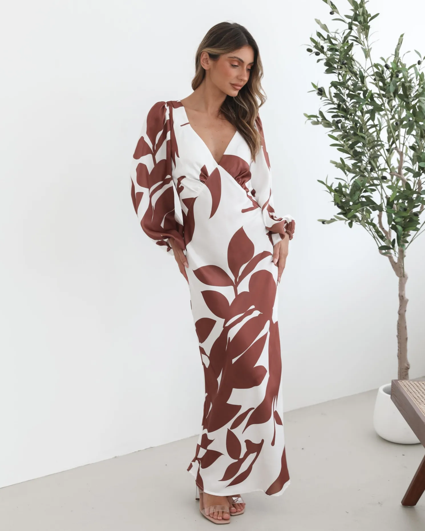 Surendra Dress - White Print