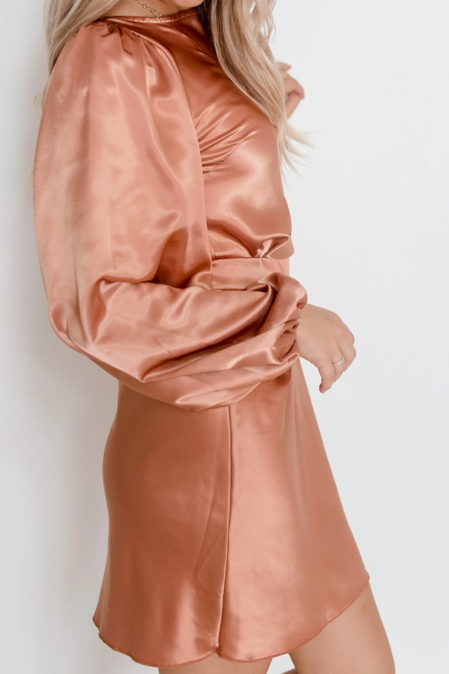 Tonneli Dress - Rust