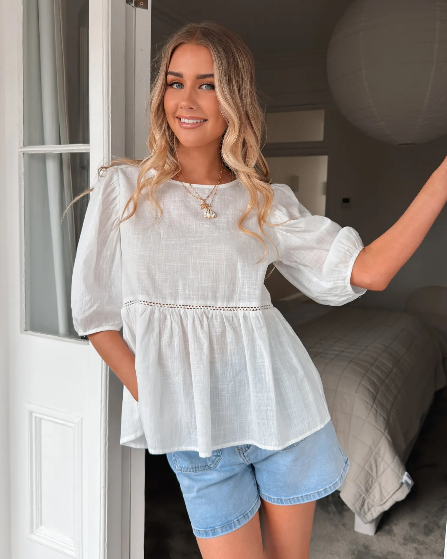 Tonya Top - White